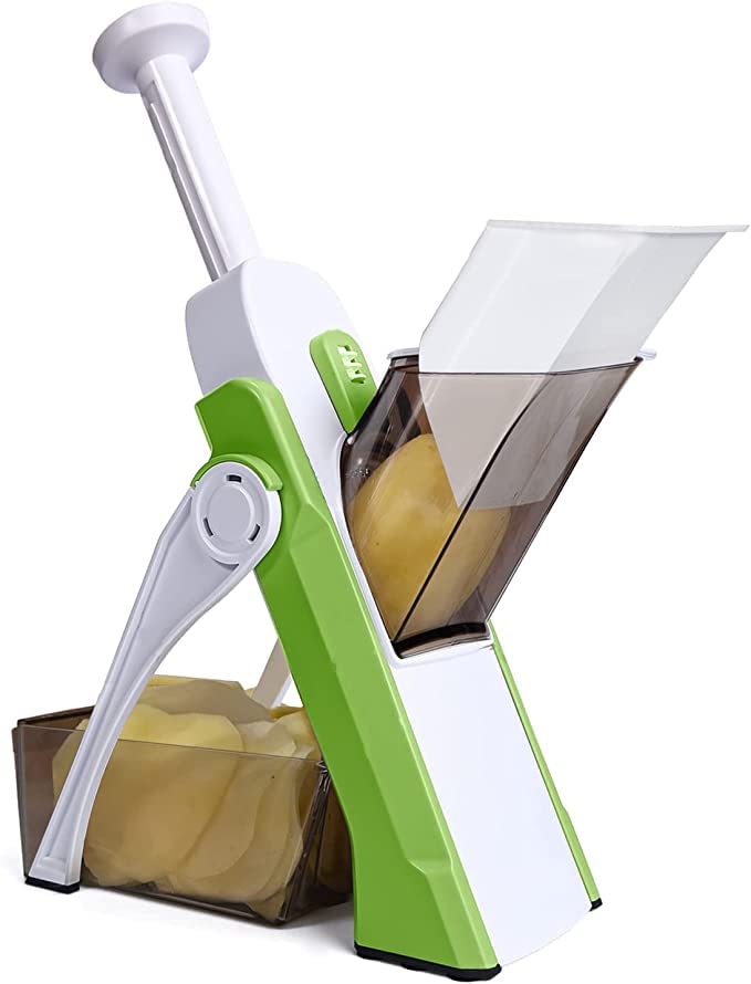 Multi-Purpose Slicer, Chopper, Ideal For Vegetable & Fruits Chopper Cutter With Stainless Steel - MANDOLINE