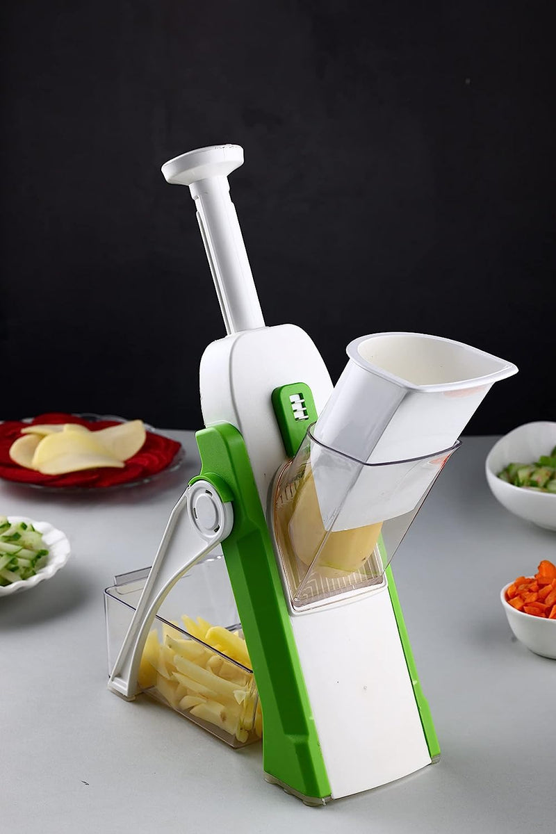 Multi-Purpose Slicer, Chopper, Ideal For Vegetable & Fruits Chopper Cutter With Stainless Steel - MANDOLINE