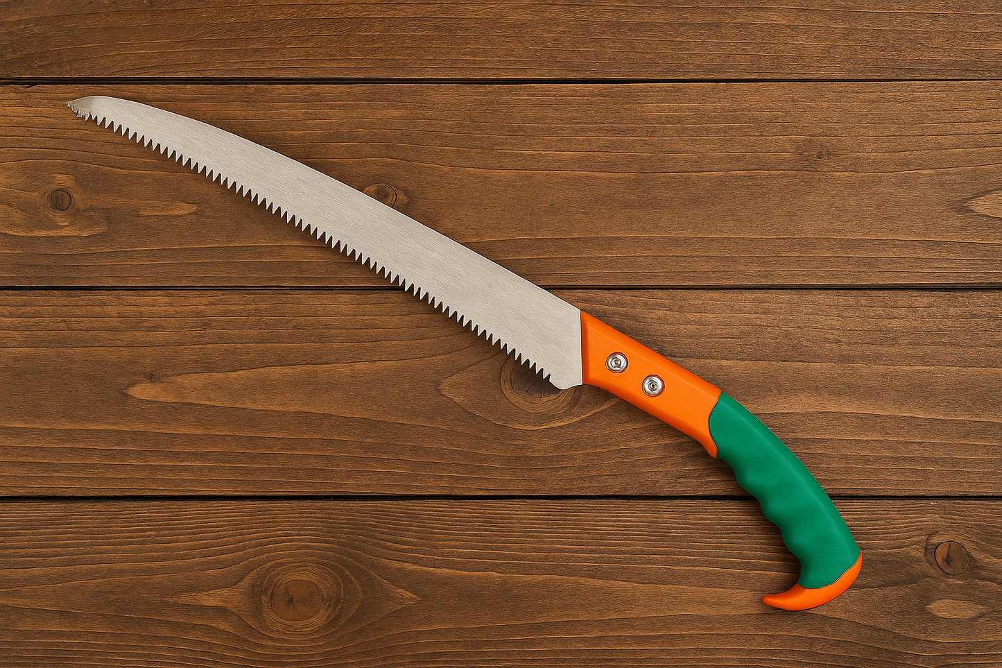 Shopper52 Garden Pruning Saw with Ergonomic Handle, Serrated Steel Blade (SAW-2)