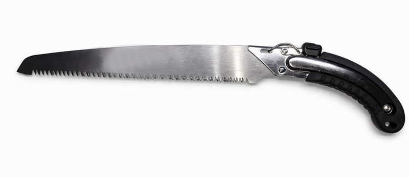 Folding Hand Saw with Sharp Serrated Blade – Portable Pruning Saw for Wood Cutting, Gardening, Camping & Outdoor Use, Durable Steel Blade with Ergonomic Grip (SAW-4)
