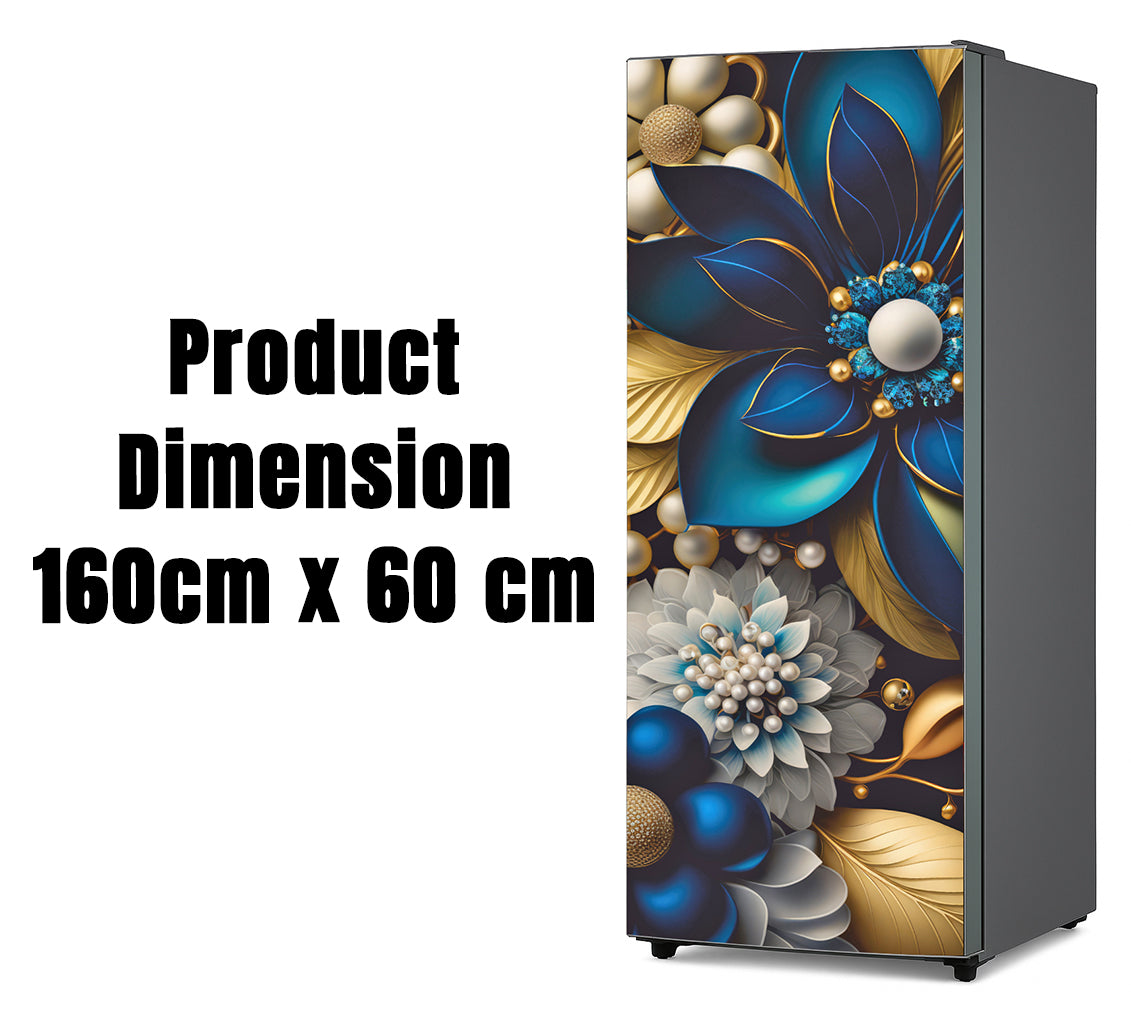 Shopper52 Decorative Wallpaper for Fridge Refrigerator Home and Office Fridge Stickers