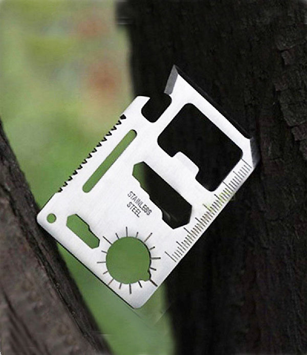 11 In 1 Stainless Steel Survival Tool Kit Pocket - 11IN1TK