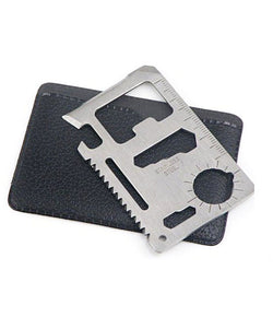 11 In 1 Stainless Steel Survival Tool Kit Pocket - 11IN1TK-01