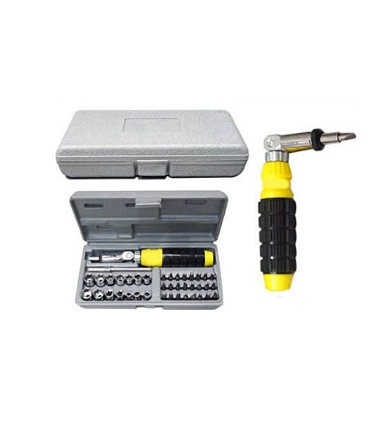 41 in 1 Pcs Tool Kit &amp; Screwdriver and Socket Set Automobile Tool Box Set - 41PCTK-01