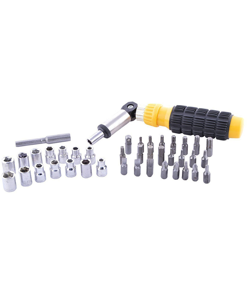 41Pcs Screwdriver Socket Set Combination Tool Wrench Tool Kit Magnetic Toolkit – 41PCTK