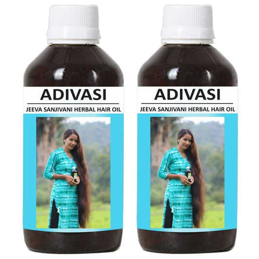 Adivasi Herbal Hair Oil (Pack of 2)
