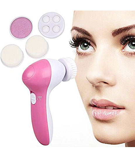 5-In-1 Smoothing Body Face Beauty Care Facial Massager - 5IN1MSG-01