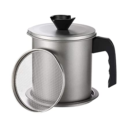 Oil Strainer Pot With Filter Mesh