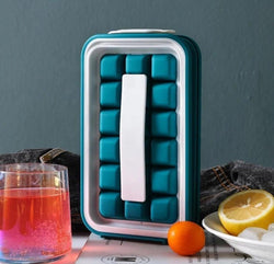 POP Ice Maker - Innovative Cube Tray Mold - Ice Maker, Storage Container