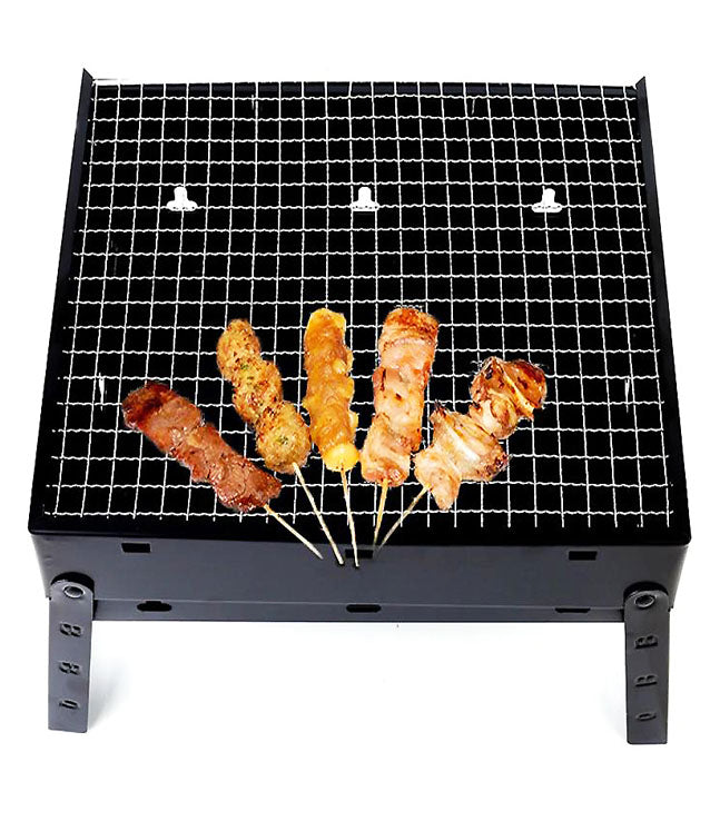 Barbecue Charcoal Grill Folding Portable Lightweight BBQ Tools for Outdoor And Indoor Cooking  Barbeque Grill- BBQSM