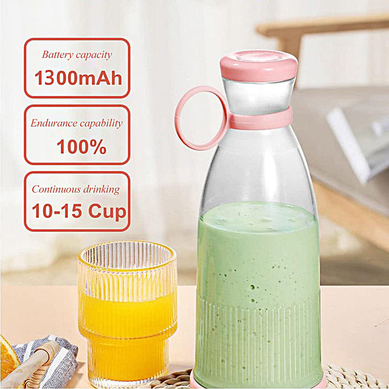 Mini Electric Portable Blender Juicer Mixer Smoothie For Sports Travel And Outdoors - BOTJUICER