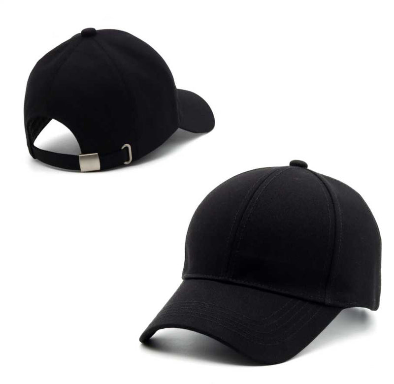 Men Boys Stylish Fancy Baseball Adjustable Cap (Pack of 2) - CAP-BK-PK