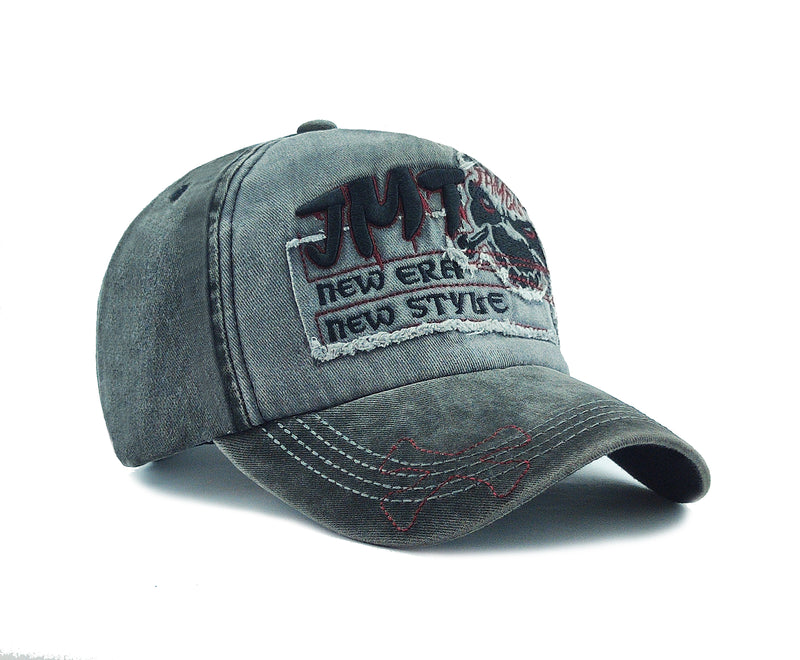 Men Boys Stylish Baseball Denim Jeans Cap Boys Caps - CAP-JMT-BK