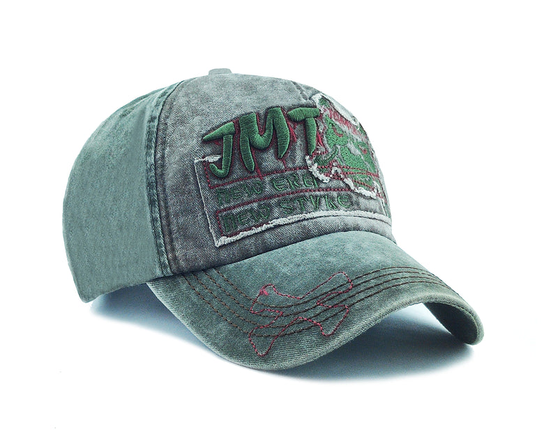Men Boys Stylish Baseball Denim Jeans Cap Boys Caps - CAP-JMT-GR