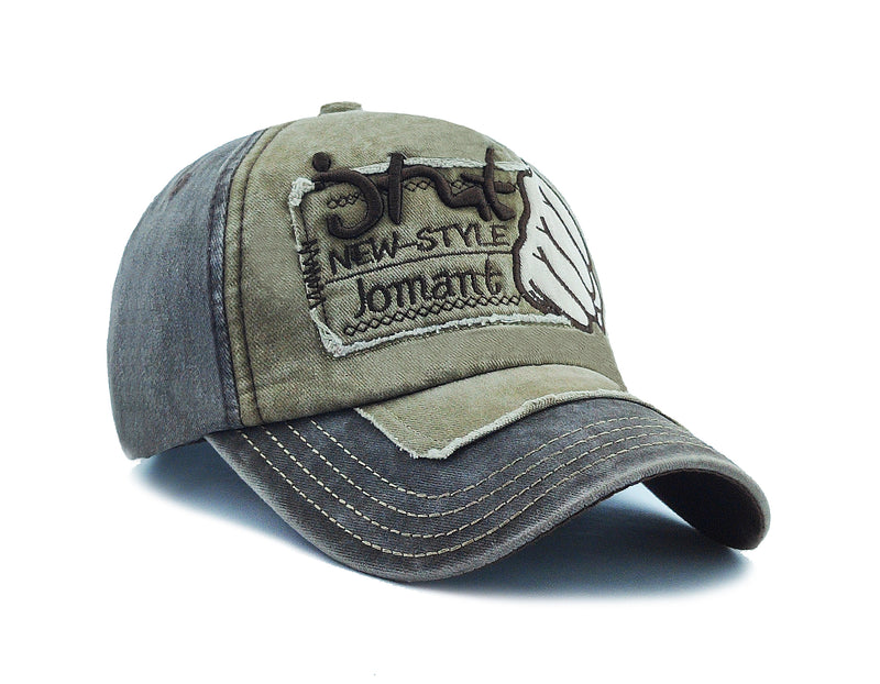 Men Boys Stylish Baseball Denim Jeans Cap Boys Caps - CAP-JOMSHOT-BR