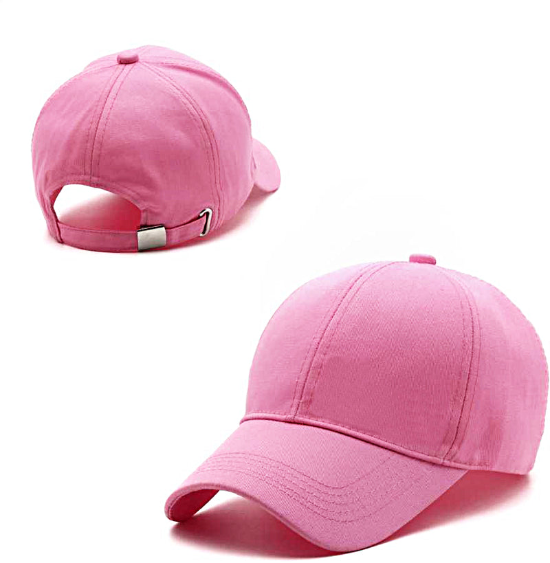 Men Boys Stylish Fancy Baseball Adjustable Cap (Pack of 2) - CAP-BK-PK