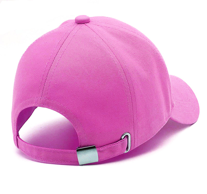 Men Boys Stylish Baseball Adjustable W Pink Cap