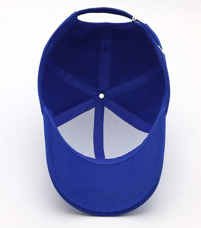 Men Boys Stylish Baseball Adjustable W Blue Cap