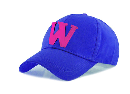 Men Boys Stylish Baseball Adjustable W Blue Cap