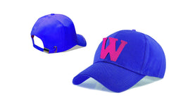 Men Boys Stylish Baseball Adjustable W Blue Cap