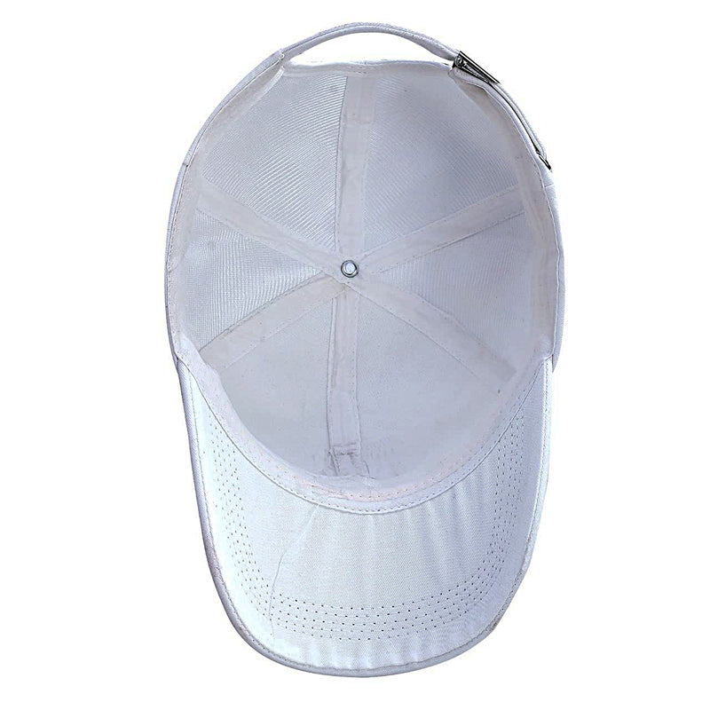 Men Boys Stylish Baseball Adjustable Cap - CAP-WH