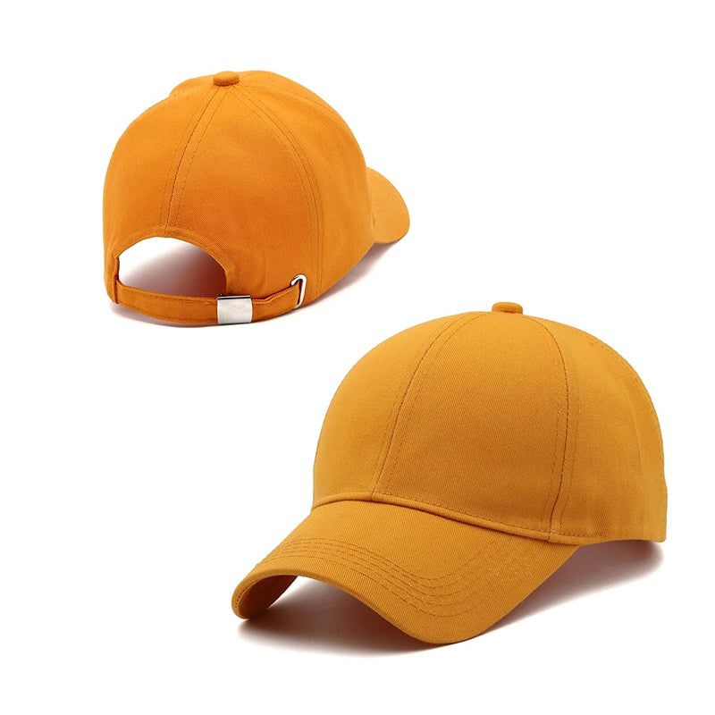 Men Boys Stylish Fancy Baseball Adjustable Cap (Pack of 2) - CAP-BK-DLY