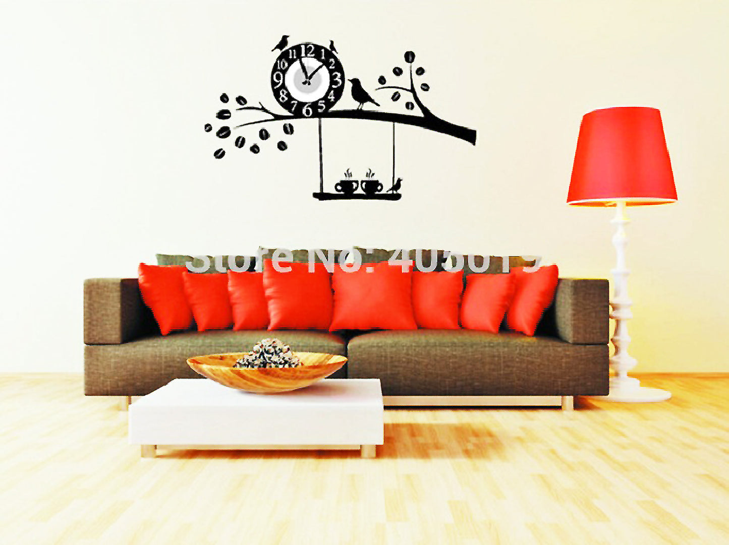 DIY Wall Clock 3D Sticker Home Office Decor 3D Wall Clock - DIYCD847
