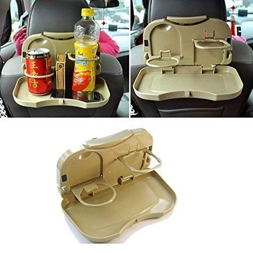  Automobile Travel Car Meal Plate Drink Dining Cup Holder Tray - CRT1501