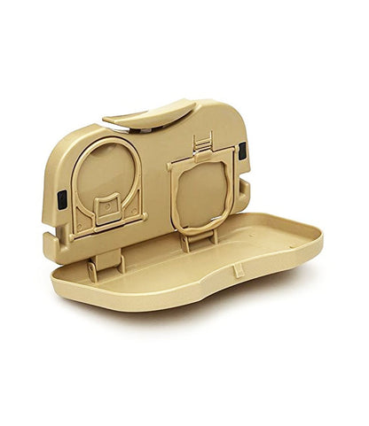  Automobile Travel Car Meal Plate Drink Dining Cup Holder Tray - CRT1501