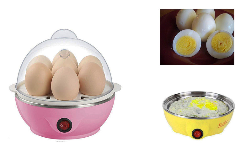 Portable Electric 7 Egg Boiler Egg Poacher Egg Cooker - EGGCOOKER