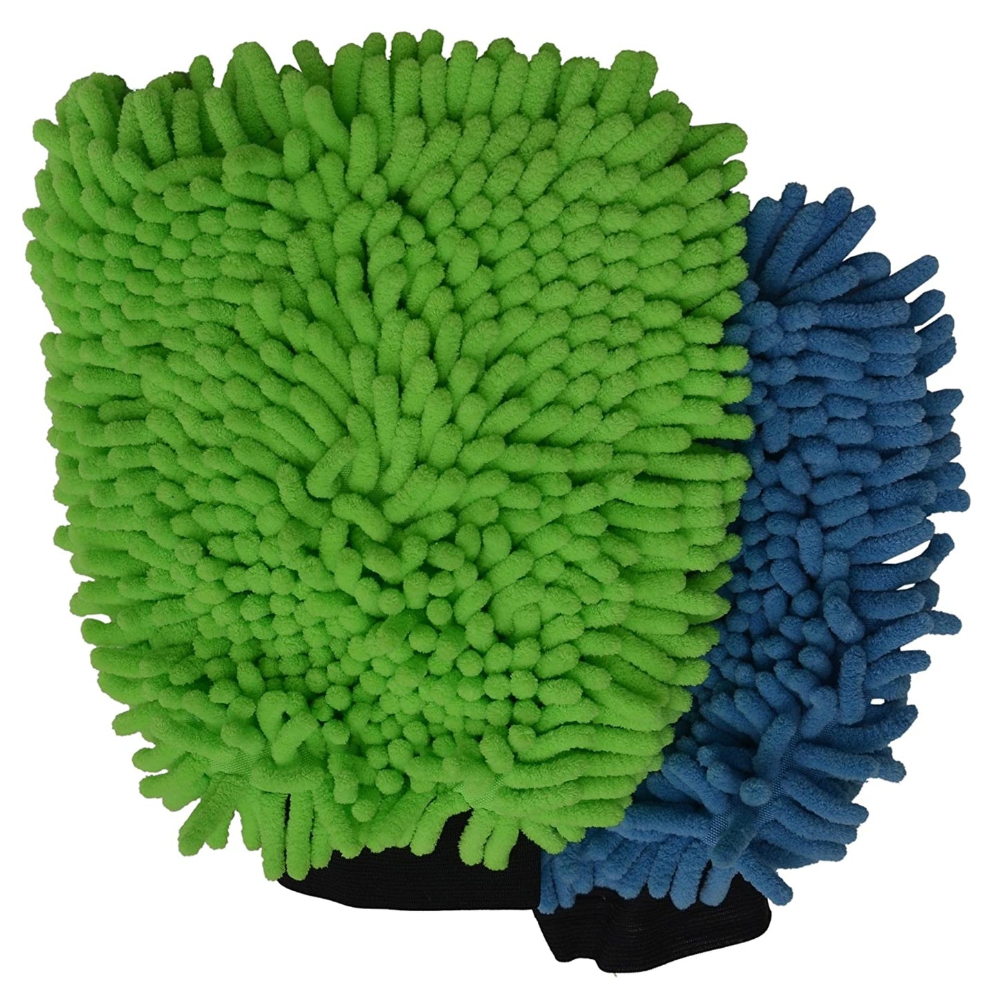 Microfibre Wash and Dust Chenille Mitt Cleaning Gloves (Set of 2 pcs )- FBRDGL