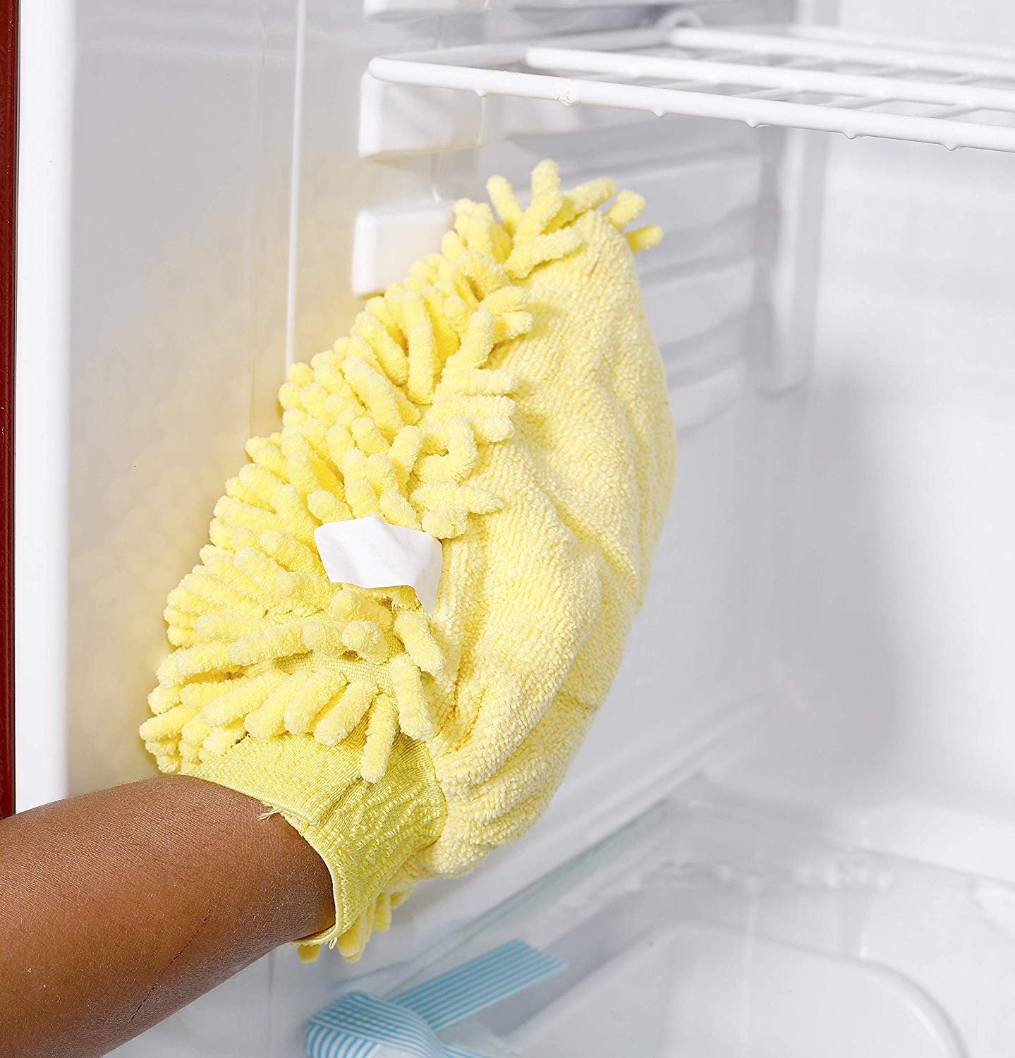 Microfibre Wash and Dust Chenille Mitt Cleaning Gloves (Set of 2 pcs )- FBRDGL