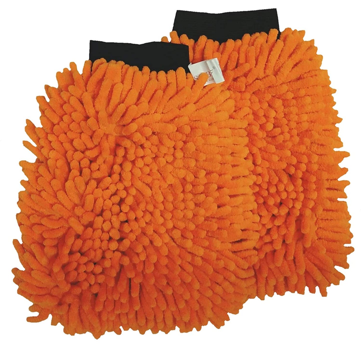 Microfibre Wash and Dust Chenille Mitt Cleaning Gloves (Set of 2 pcs )- FBRDGL