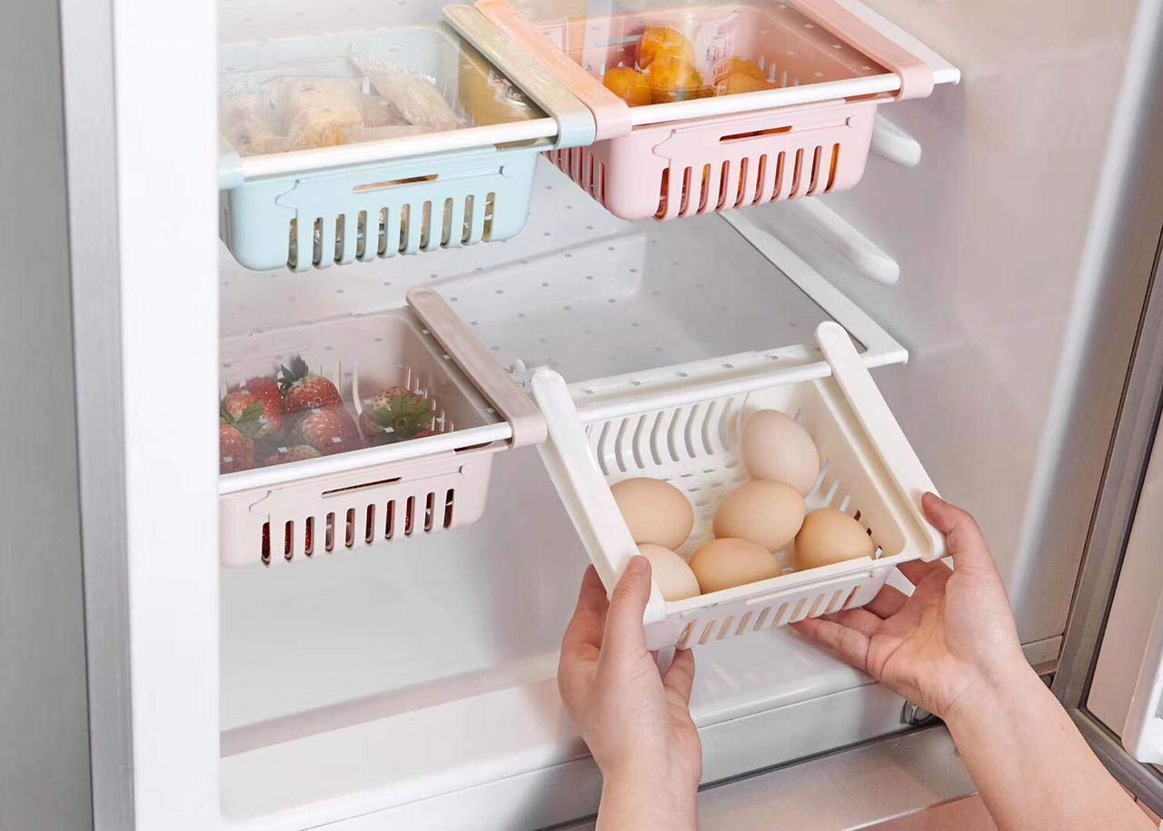 Fridge Storage Sliding Drawer Rack Freezer And Refrigerator - FRIDGETRAY-01