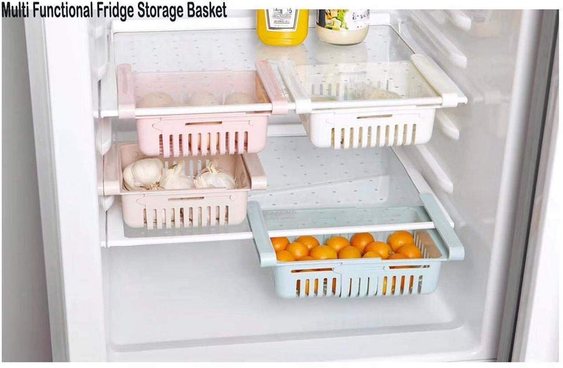 Fridge Storage Sliding Drawer Rack Freezer And Refrigerator - FRIDGETRAY