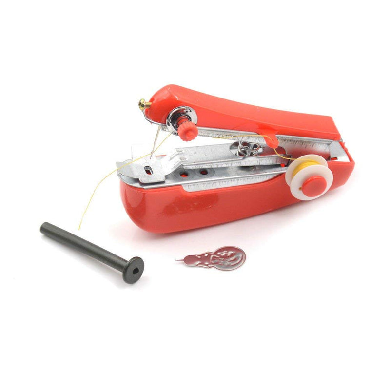 Portable Mini Lightweight Cordless Hand-Operated Manual Stapler Size Tailoring Sewing Stitch Machine - HLDMCH