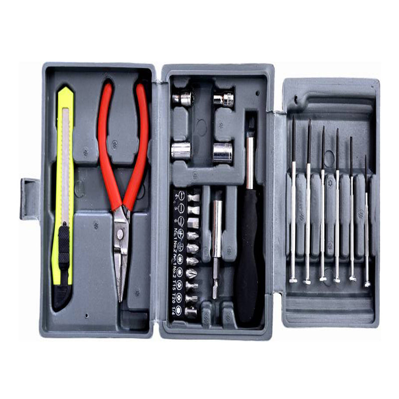 shopper 52.com 10 mm Powerful Drill Machine with 13 Pieces Drill Bit Set and Hobby Tool Kit Combo-  DRL13BTHOB