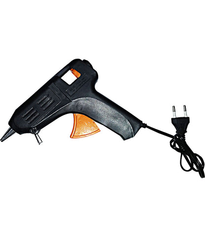 Hot Melt Plastic Glue Gun with 2 Glue Sticks for School Kids Art Craft Home Industrial Use Decorating Purpose - HTGLVEGN-01