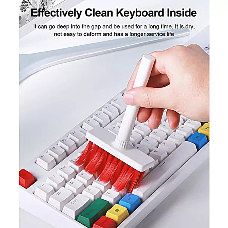 5 in 1 Soft Brush Keyboard Cleaner with 32pc Screwdriver Jackly Set - KEYBD-TLSQJK