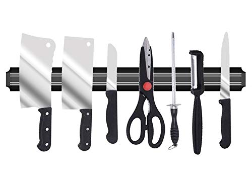 Kitchen Knife Set with Magnetic Knife Holder - CMHKNHNG