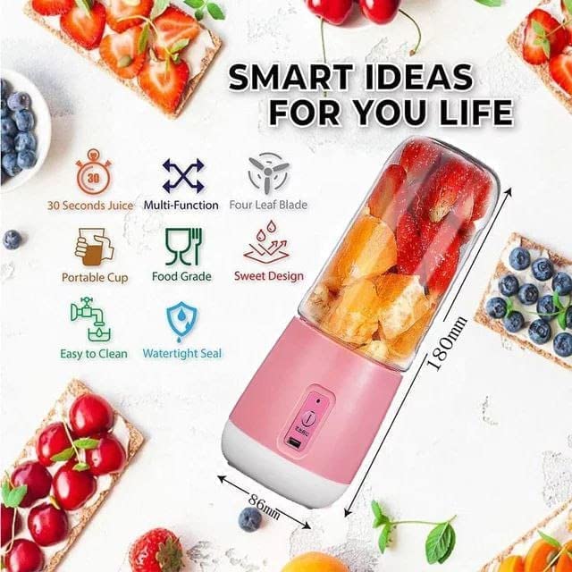 Mini Electric Portable Blender Juicer Mixer Smoothie For Sports Travel And Outdoors - MINIJUICER