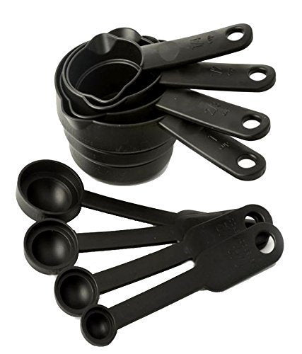 8 Piece Measuring Cup & Spoon Set - Multi Purpose Kitchen Tool - MSRSPOON