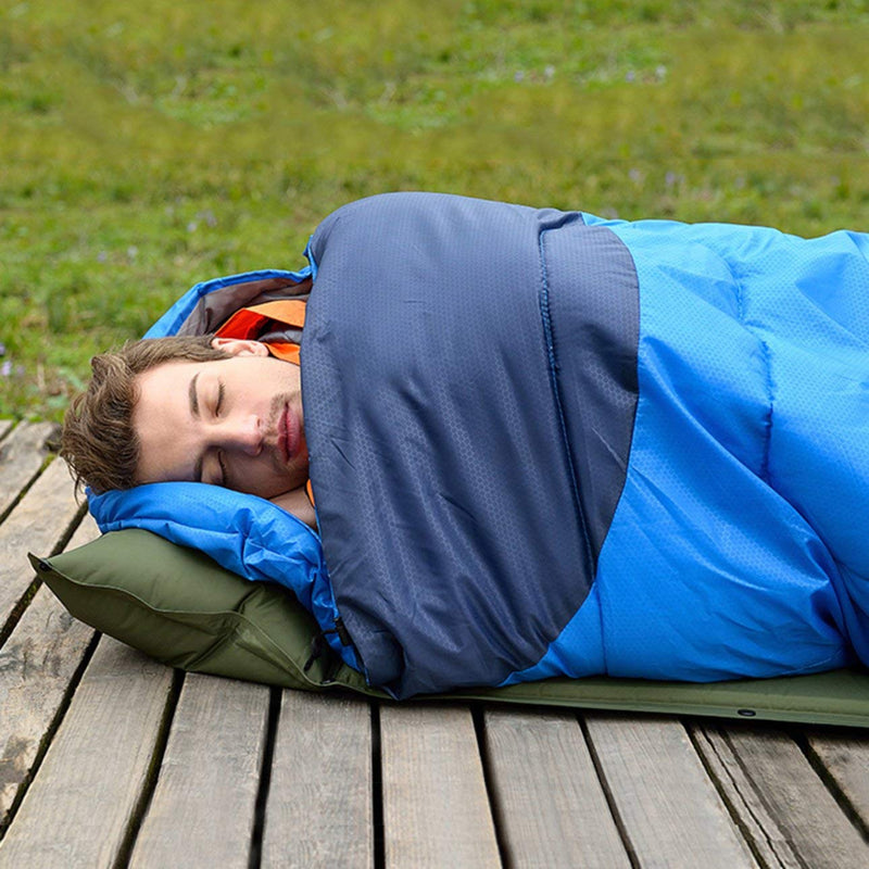 Camping Tent Portable Foldable  2 Person Tent with Waterproof Thick Carry Bed Camping Bag Sleeping Bag 2 Pcs Sleeping Bag - 2TENTSLEEPING2