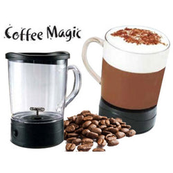 Self Stirring Magic Mug Transparent Glass Coffee Mixing Cup Automatically - CFFLT