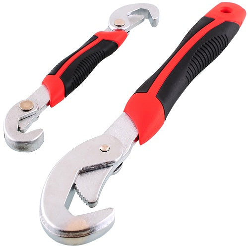 Snap N Grip Red Steel Multipurpose Wrench Set of 2 - SNPGRP