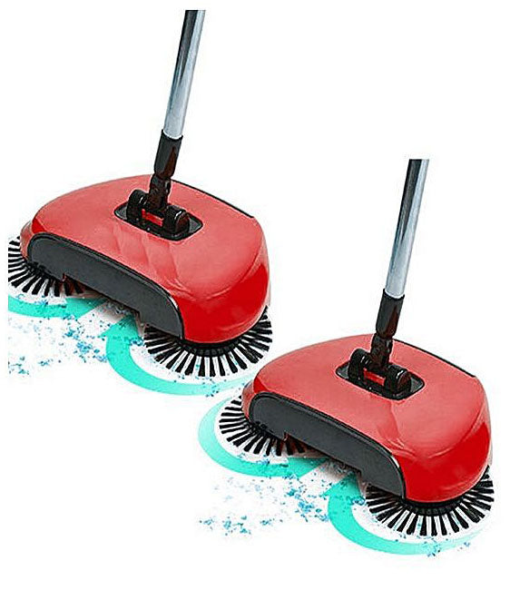 Fully Automatic Hand Push Sweeper Mop Sweep Broom Dustpan Combination Suit - SWPDG