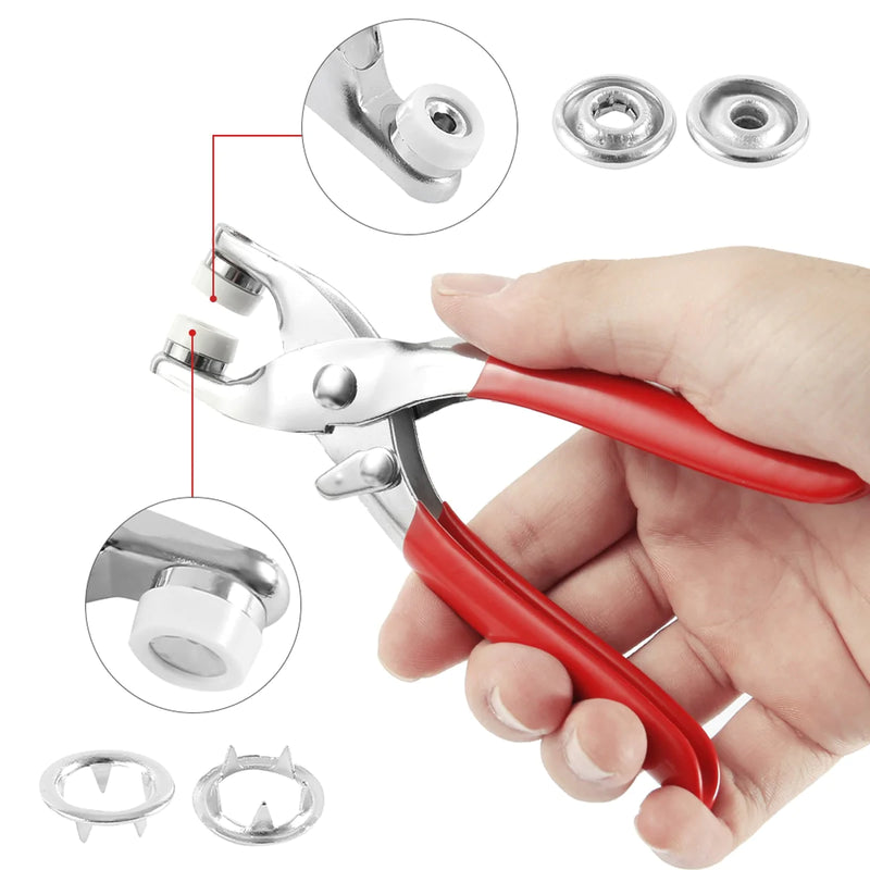 Metal Copper Prong Snap Button Fasteners