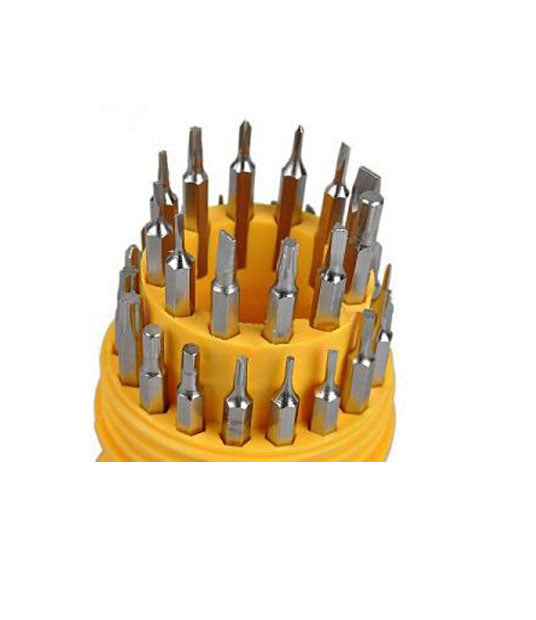 31 Pieces Jackly Screwdriver Socket Set and Combination Tool Wrench Magnetic Tool Kit - TLRDJK