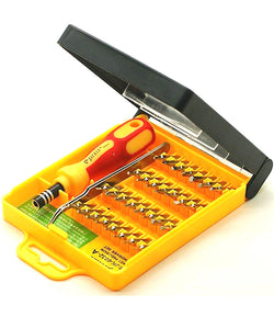 Multi purpose 32 Pieces Square Jackly Screwdriver Socket Set and Bit Tool Kit Set Combination Wrench Tool - TLSQJK