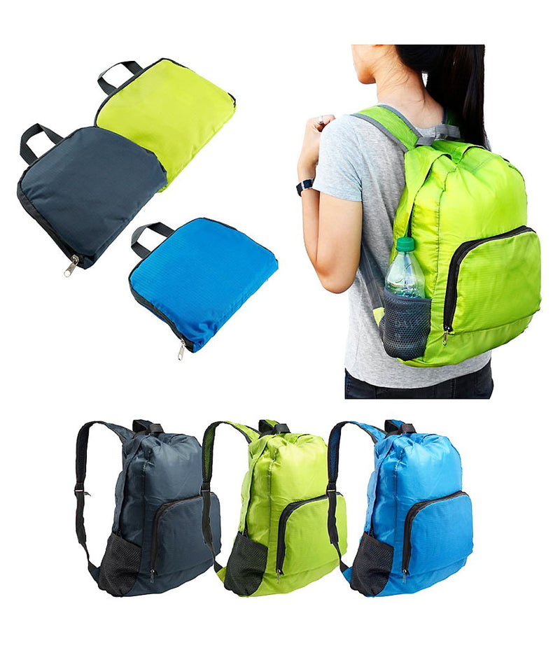 Multipurpose Travel Backpack Foldable Lightweight Waterproof Travel Backpack Bag - TRBAGPACKPK